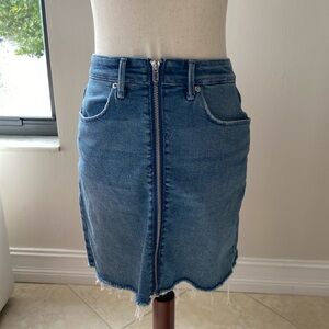 Good American Denim Skirt